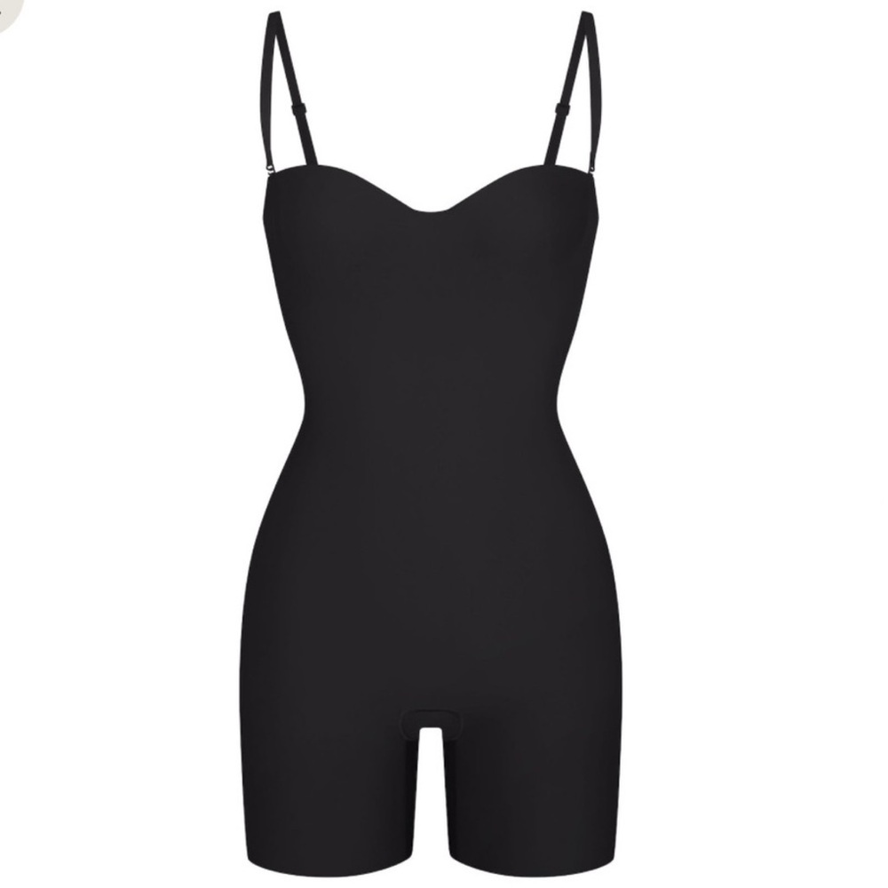 SKIMS Black Shapewear Bodysuit